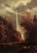 Albert Bierstadt Multnomah Falls oil painting reproduction